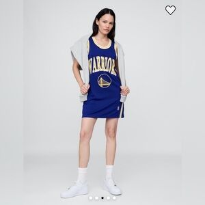 GAP NBA Golden State Warriors Jersey Mini Dress